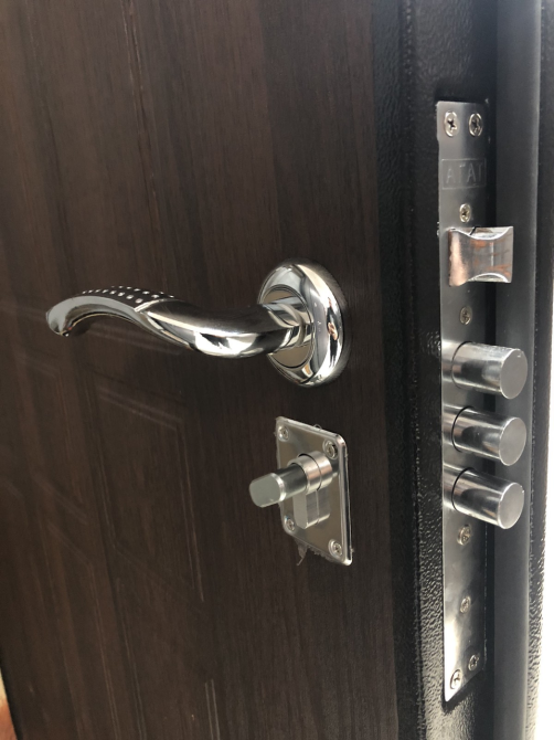 Входные двери ТАРИМУС Сопрано металл/мдф Дуб шоколадный 960 Киев - изображение 4