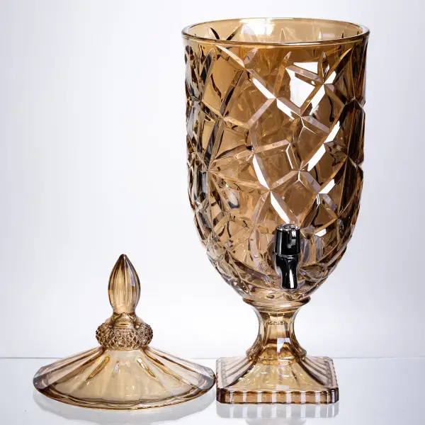 Лимонадниця Amber Ice 5 л із краном для напоїв соку фрешу мохіто HP-19-309 Коломия - фото 1