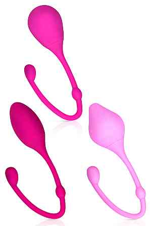 Набір вагінальних кульок SET 3 STAGE KEGEL BALL PINK Sex Aura Київ