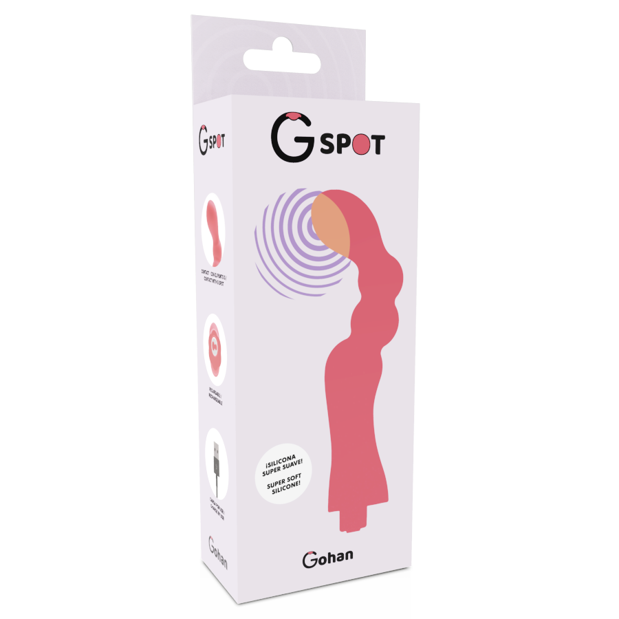 Вибратор для точки G Gohan, оранжевый цвет G-Spot (Испания) Sex Aura Киев - изображение 5