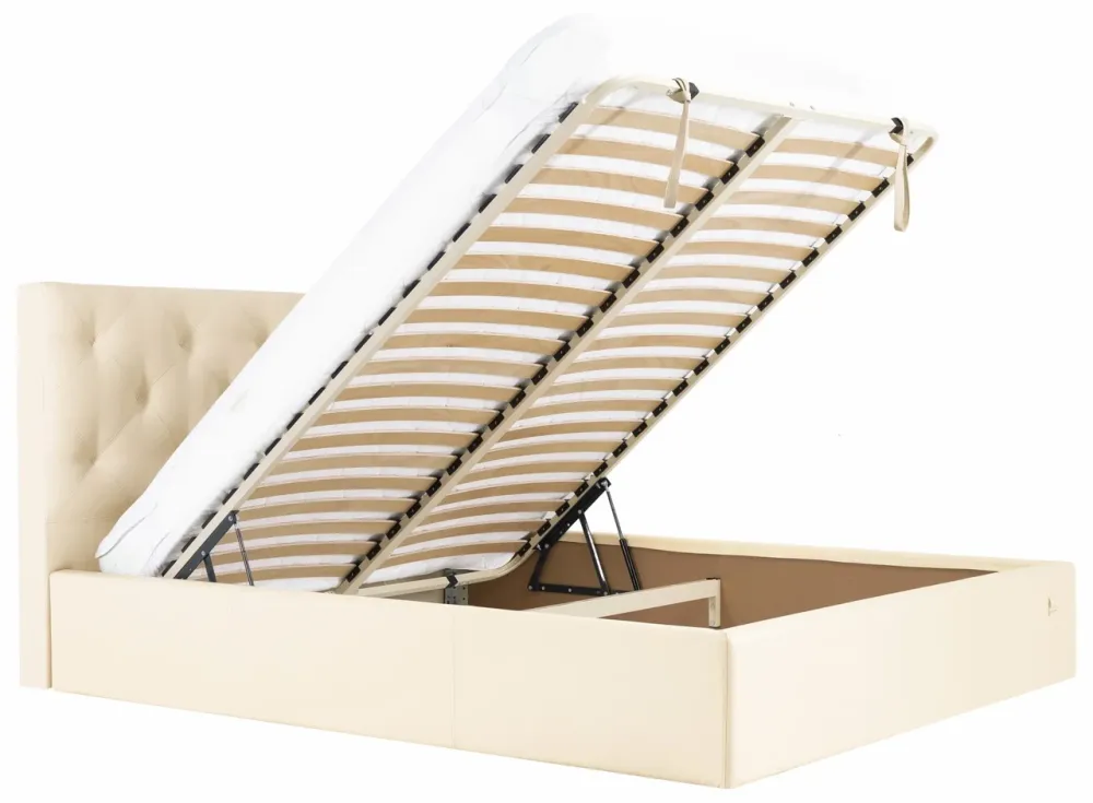 Кровать Bristol Comfort 120 х 190 см Fly 2207 С подъемным механизмом и нишей для белья Бежевый Киев - изображение 7