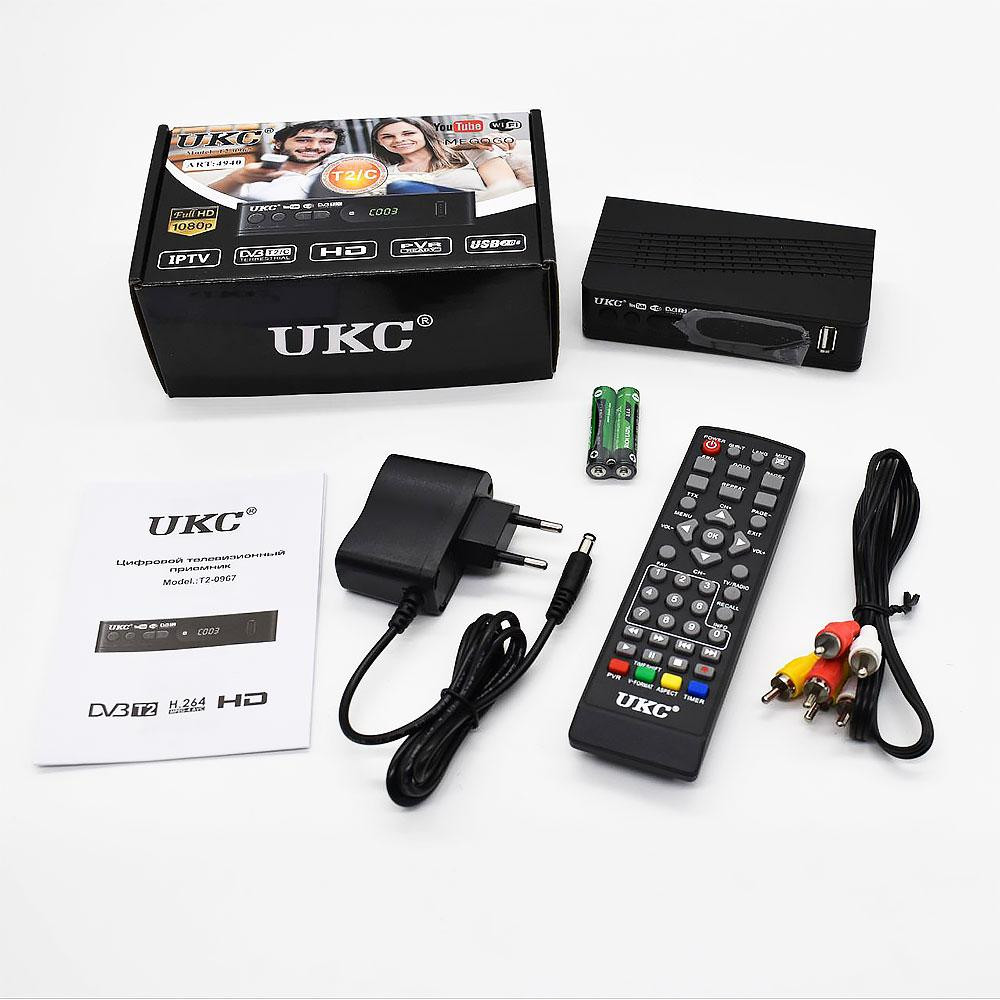 Цифровой тюнер с поддержкой wi-fi адаптера 5-12v + пульт, DVB T2 0967 / Приставка Т2 / Цифровой ресивер для тв Киев - изображение 9