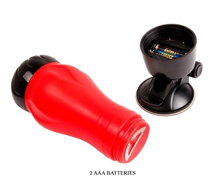 Мастурбатор ротик з вібрацією CRAZY Bull-Flora, BM-00900T47Z-2 Sex Aura Київ - фото 9