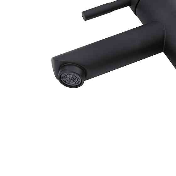 Змішувач для раковини Kroner KRP Edelstahl Klassisch - SCH010 чорний Київ