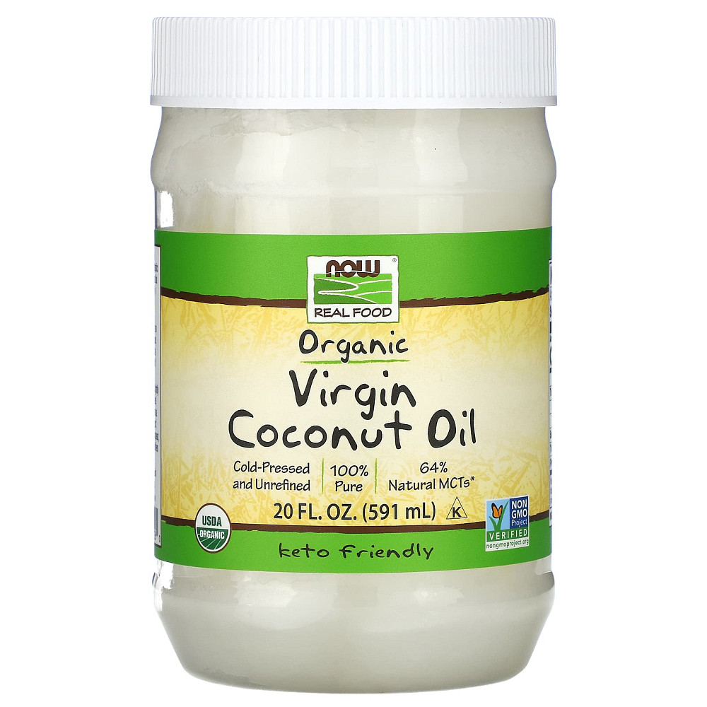 Органическое натуральное кокосовое масло (Organic Virgim Coconut Oil) 591 мл. Киев - изображение 1