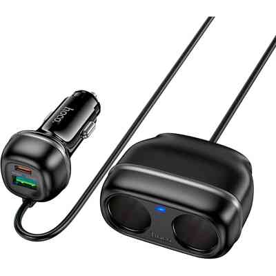 Зарядное устройство HOCO HOCO Z59 Rank 48W dual port USB-C PD30W + USB QC3.0 Black (6942007641500) Винница