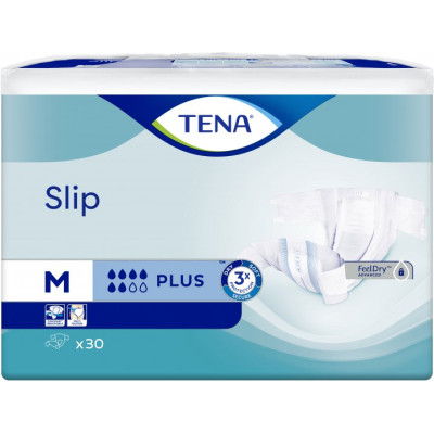 Подгузники для взрослых Tena Slip Plus Medium 30 шт (7322541118871) Винница - изображение 2