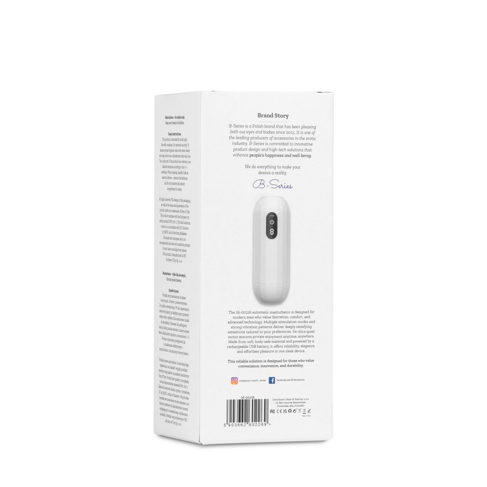 Чоловічий мастурбатор Pulse Grip Boss Series з вібрацією, 18,7 см Sex Aura Київ - фото 7