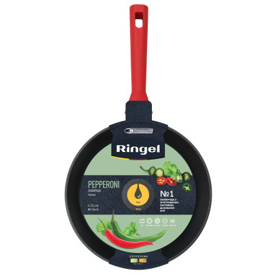 Сковорода Ringel Pepperoni 24 см (RG-1146-24) Винница - изображение 2