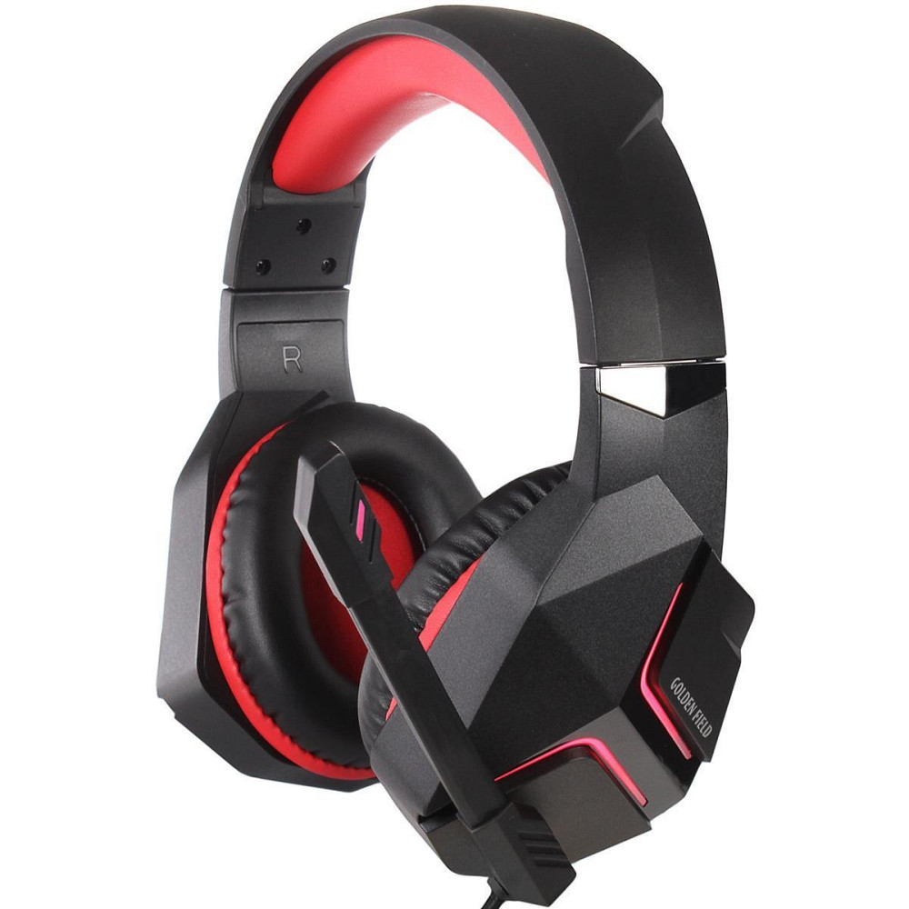 Гарнітура Golden Field GF-M01 Black (9590010685) Золотистий Харьков - изображение 1