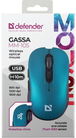 Миша Defender Gassa MM-105 (52102) (7125991) Киев