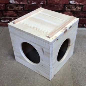 Домик для кроликов 