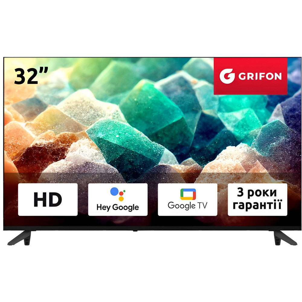 Телевізор Grifon Diva DV32HSB Чорний Харків - фото 11