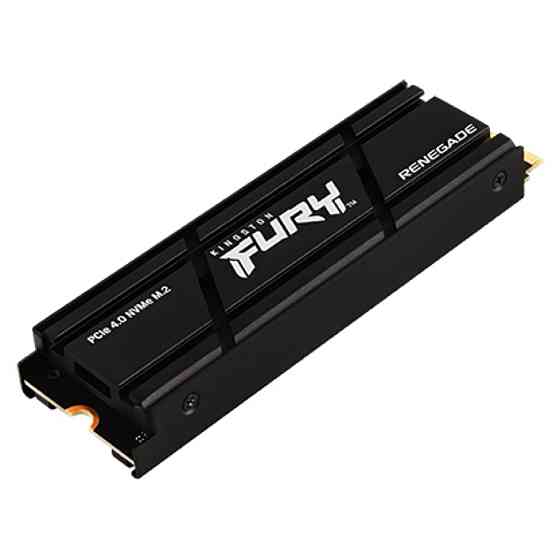 SSD M.2 Kingston FURY Renegade with Heatsink 1TB 2280 NVMe PCIe Gen 4.0 x4 3D TLC NAND Київ