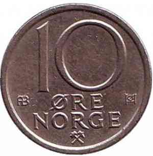 10 ері. 1975,90 рік, Норвегія. (БД) Полтава