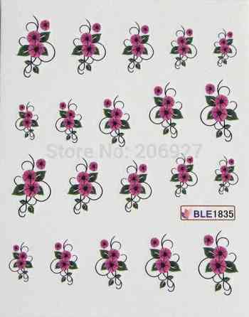 Наклейки для ногтей BLE1835 Киев