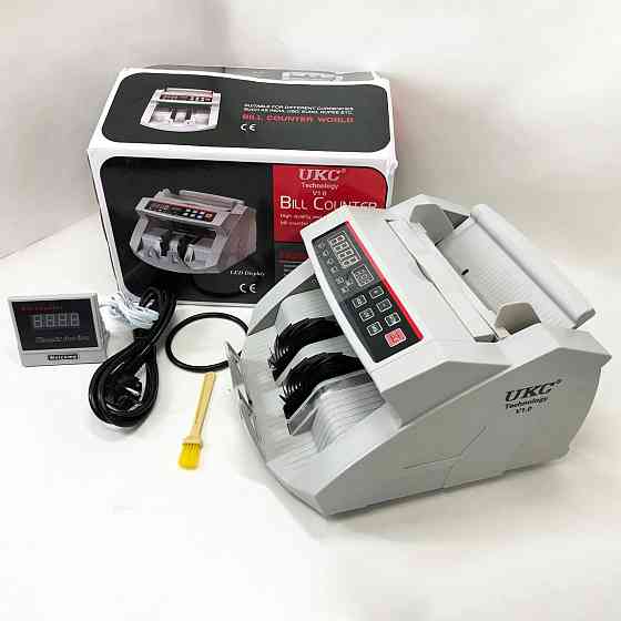 Машинка проверяющая деньги Bill Counter UKC MG-2089, Денежный аппарат, Счетчик банкнот PJ-773 bill counter Киев