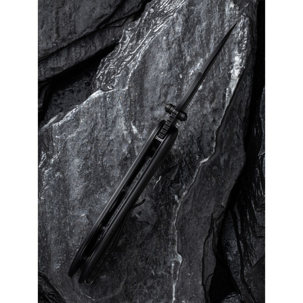 Ніж складаний кишеньковий Civivi Gordo, (6.4 см) D2 / G10 чорний Киев - изображение 16