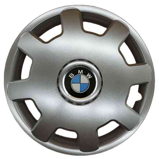 Автомобильные модельные колпаки R13 BMW 105 4шт, SJS, серебристые Киев