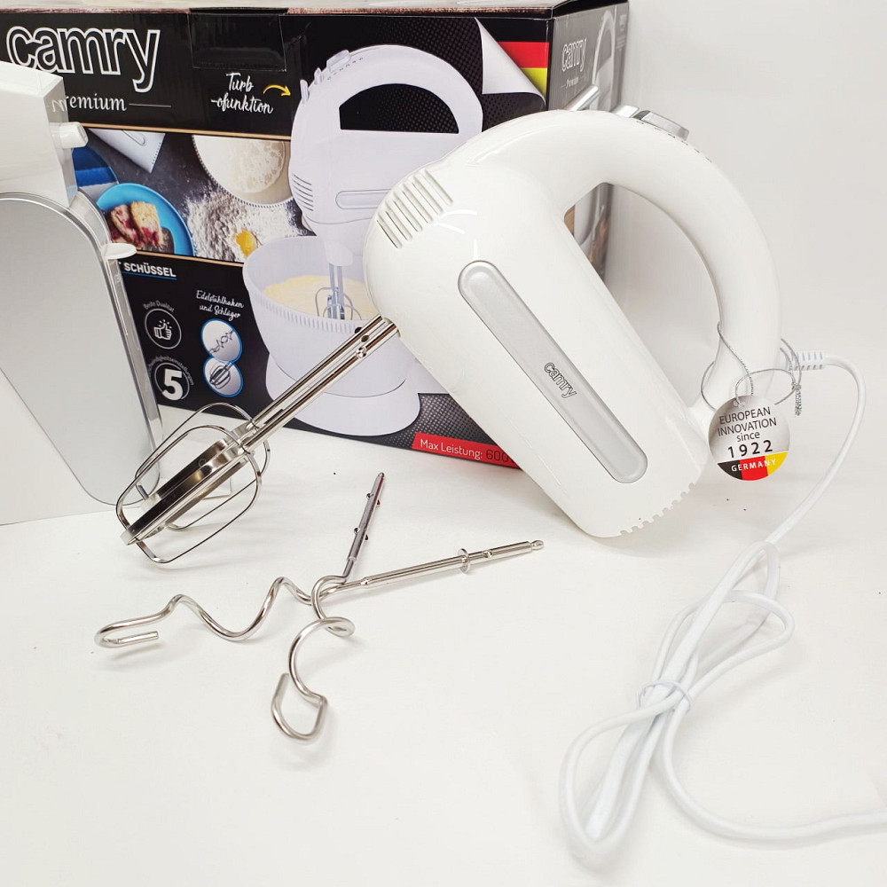 Миксер бытовой для кремов, Миксер нержавеющая сталь, Миксер для теста на пироги крем меда DP-87 Львов - изображение 4