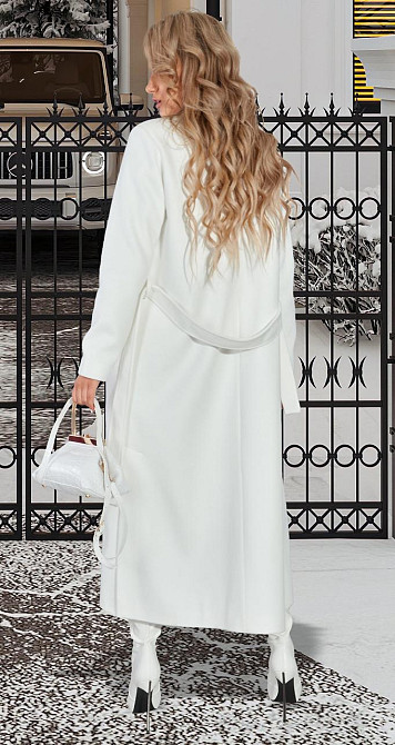 Кашемірове пальто з розрізами Київ - фото 7