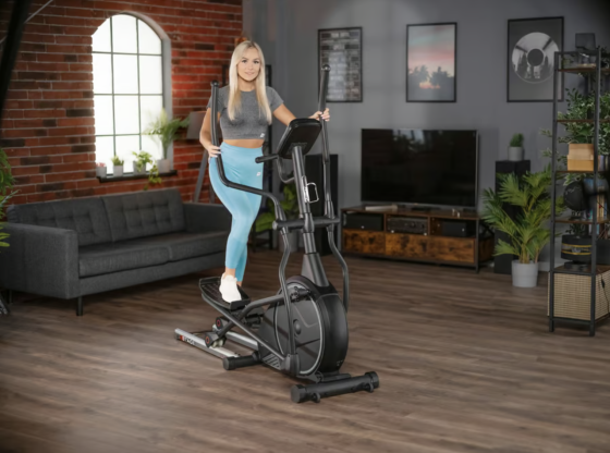 Орбітрек Hop-Sport HS-160CF Stage електромагнітний сірий Київ