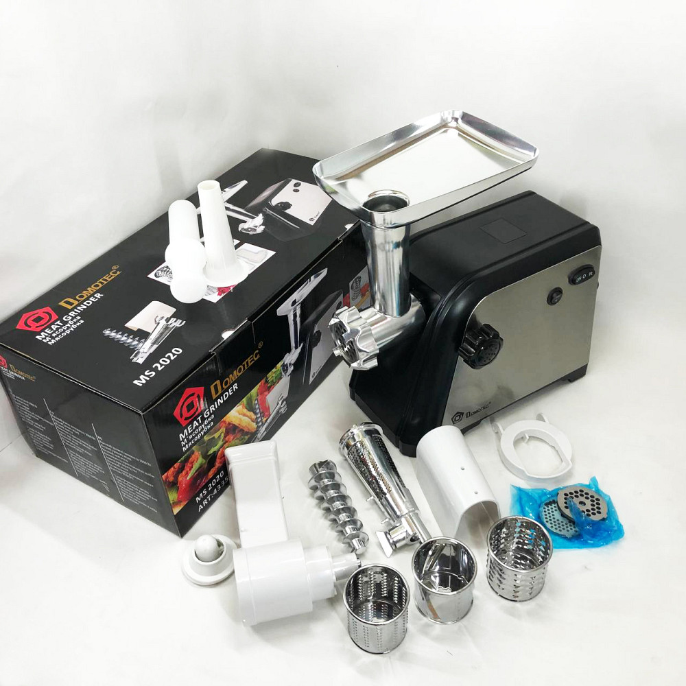 Потужна побутова м'ясорубка для дому, М'ясорубка з шинковкою кубиками Електрична '2в1 GP-42 Львів - фото 11