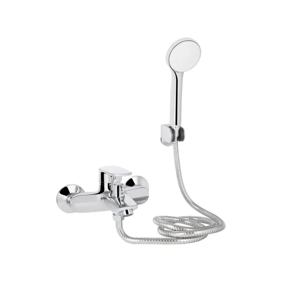 Смеситель для ванны Lidz Tani 0061 (c душевым гарнитуром) (k40) LDTAN0061CRM44963 Chrome Киев