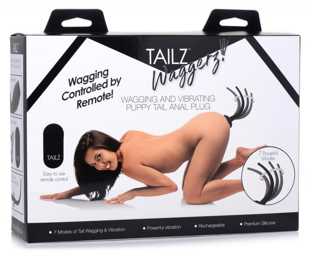 Анальная вибропробка, хвостик, Waggerz - Kwispelende En Sex Aura Киев - изображение 3