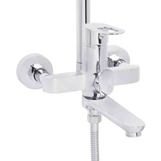 Душевая система универсальная Lidz Latwa 1031 на три потребителя (с изливом) (k35) Chrome LDLAT1031CRM48993 Киев