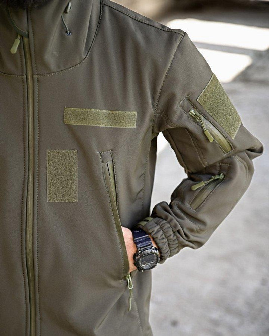 Тактический костюм софтшел  REVIVAL  олива НП4862 Одесса - изображение 13