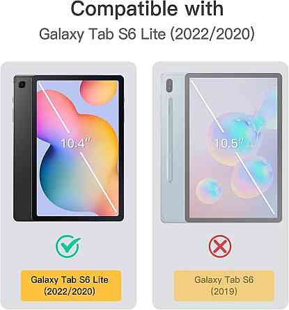 Противоударный чехол Gerutek на Samsung Galaxy Tab S6 Lite 10.4'' P610 / P615 - черный Днепр