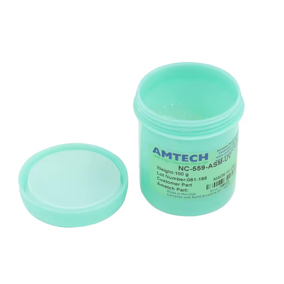 Флюс для BGA AMTECH NC-559-ASM-UV USA безвідмивальний 100г для паяння SMD та BGA Київ - фото 3