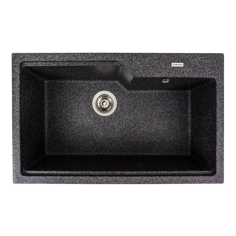 VALESO Гранітна мийка для кухні VALESO NIKA 7545 матова Графіт Киев - изображение 1