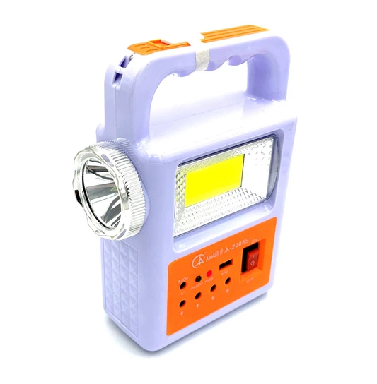 Фонарь прожектор JA-2005S с солнечной панелью и  лампой 2500 mAh/DC 5V 0.5A (A-2447) Винница - изображение 2