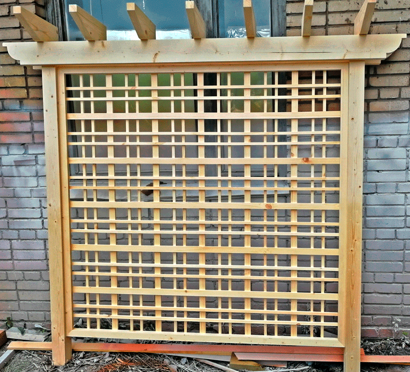 Пергола-шпалера 