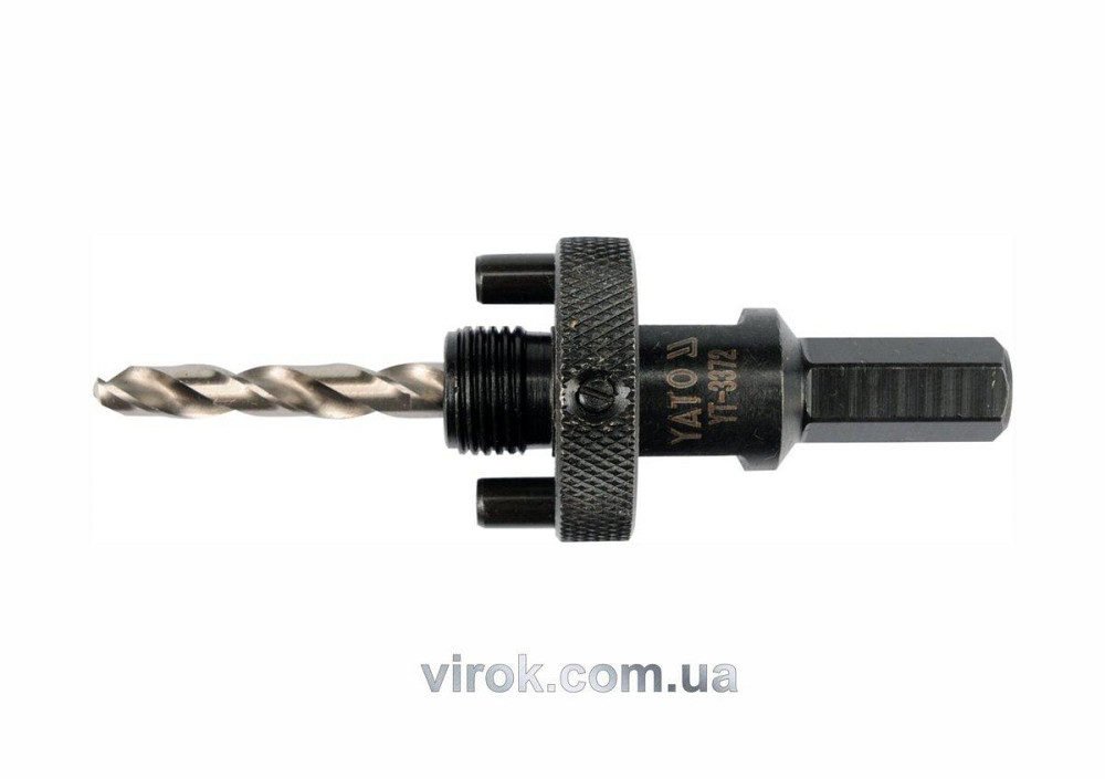 Тримач зі свердлом центрувальним для кільцевих пил YATO 5/8