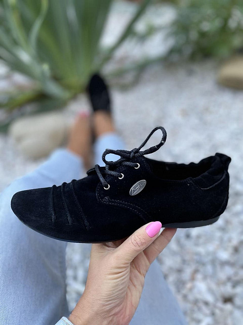 Мокасини жіночі YDG-bellini чорні замша натуральна 38 (4113) Коломыя - изображение 1