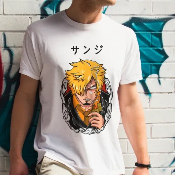 Футболка для подростка мальчика с принтом Ван Пис Санджи W Размер 160 Anime10030 Днепр