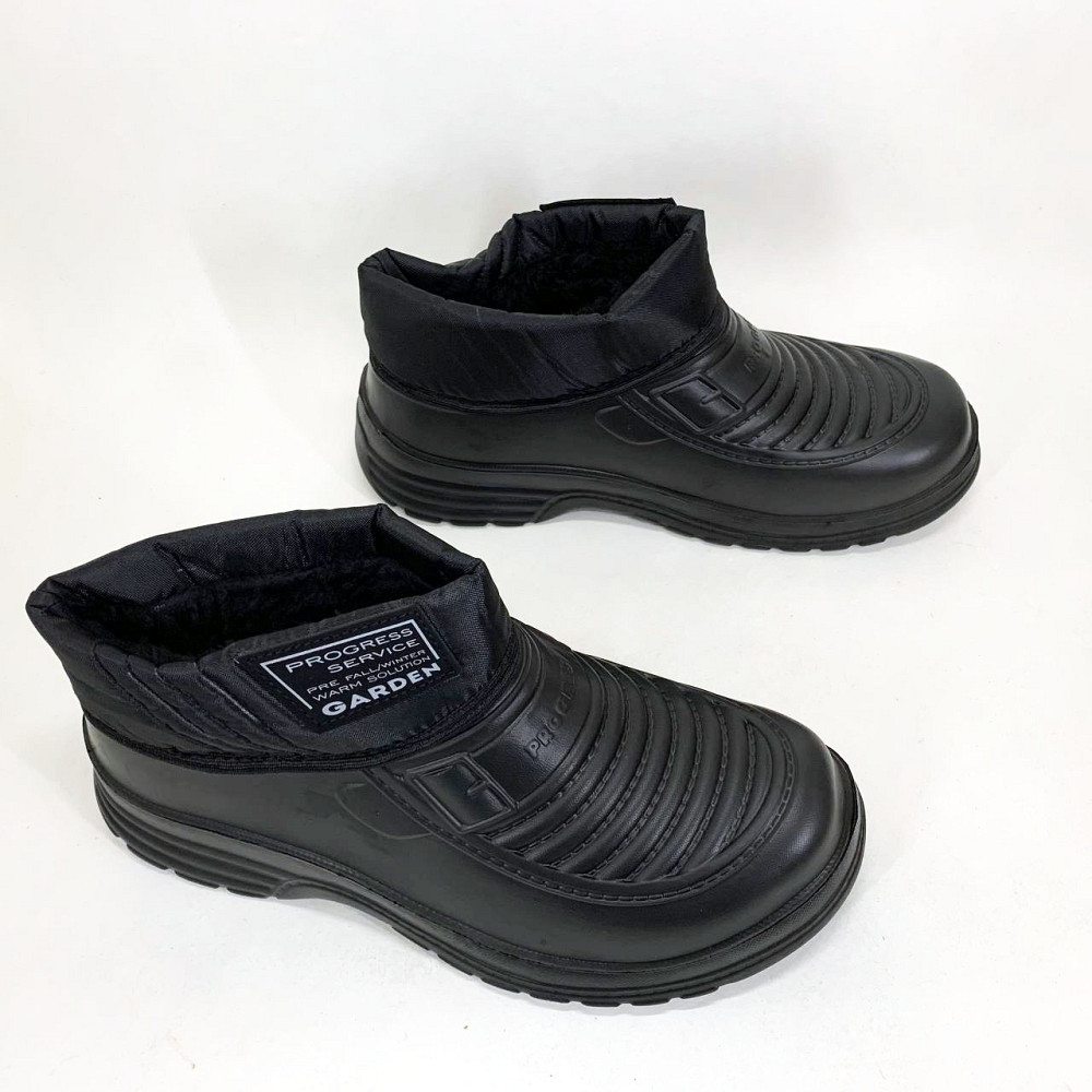 Мужские сапоги для активного отдыха из резины, Утепленные сапоги осень зима, Мужские рабочие ботинки NR-67 Львов - изображение 6