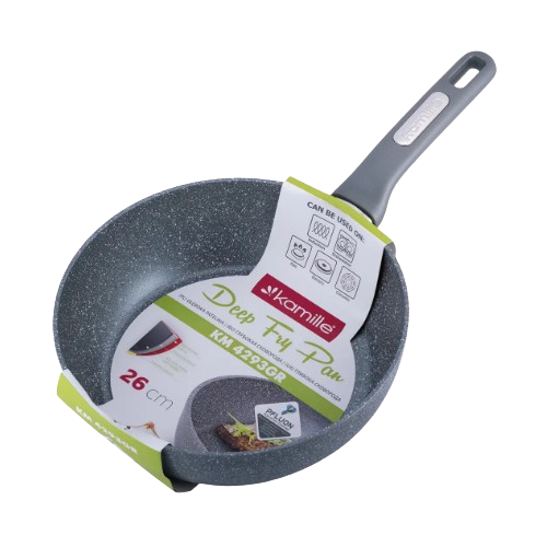 Сковорідка-сотейник d26*7,5см алюміній а/п Granite 4293GR KAMILLE Житомир