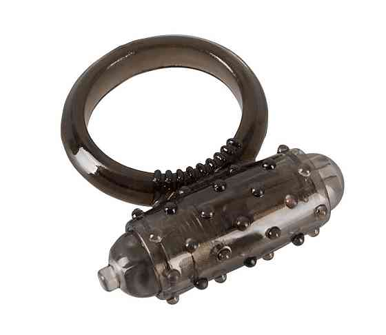 Ерекційне кільце - Vibro Ring Dark Silicon Sex Aura Київ