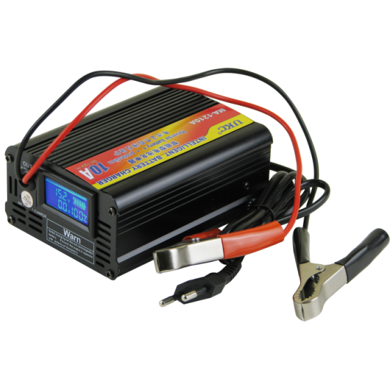 Зарядний пристрій для акумулятора BATTERY CHARGER 10A MA-1210A: імпульсний автозарядник 12V 10A із захистом Одеса