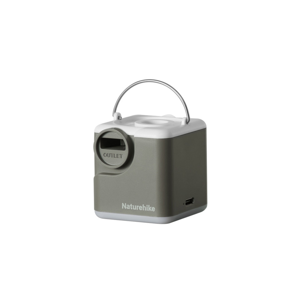 Багатофункціональний повітряний насос-ліхтар Naturehike CNK2550ZM012, зелений Киев - изображение 1