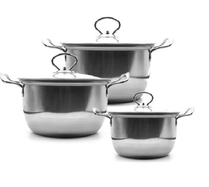 Набор кастрюль из нержавеющей стали UNIQUE UN-5074 6 предметов Одесса - изображение 5