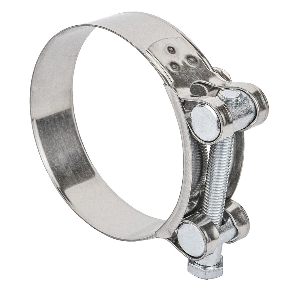 Хомут силовий неіржавкий 24 мм Ø 80-85 мм (КРАТНО 5 шт.) SIGMA (2508241) Київ - фото 1