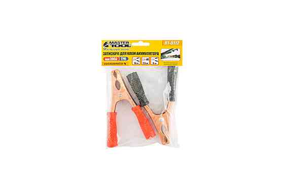 Затискачі для клем акумуляторні MASTERTOOL 100 А 14 см 81-0112 Коломыя