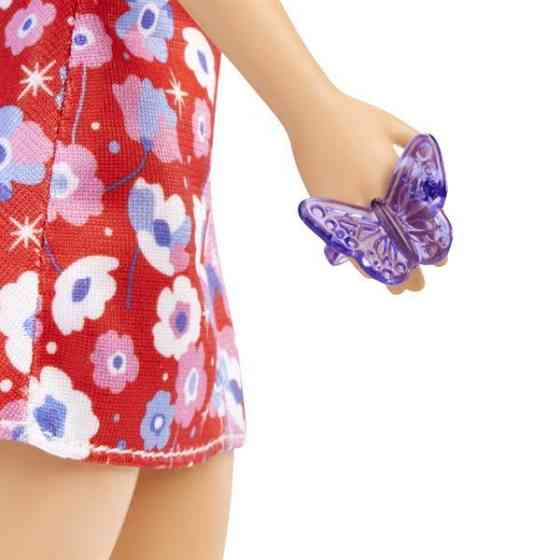 Лялька Barbie Модниця в рожевій квітчастій сукні 29 см (HBV11) Харків