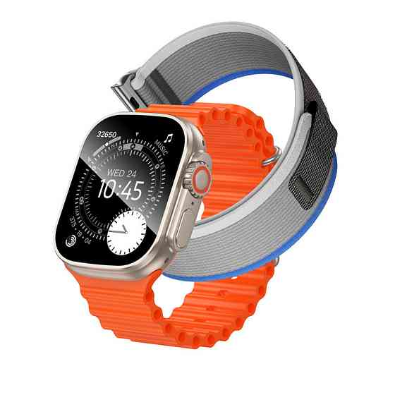 Смарт-часы HOCO Y42 Ultra 53mm. 260 mAh. IP67 Smart watch(call version) titanium gold Одесса