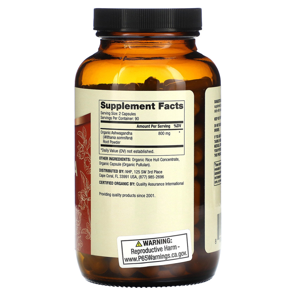 Ашваганда Dr. Mercola Ashwagandha 180 капс Київ - фото 2